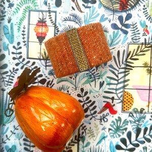 Orange 🍊 Woven Bracelet